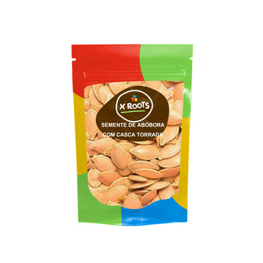 Semente de Abóbora Torrada sem Sal Com Casca - Xroots